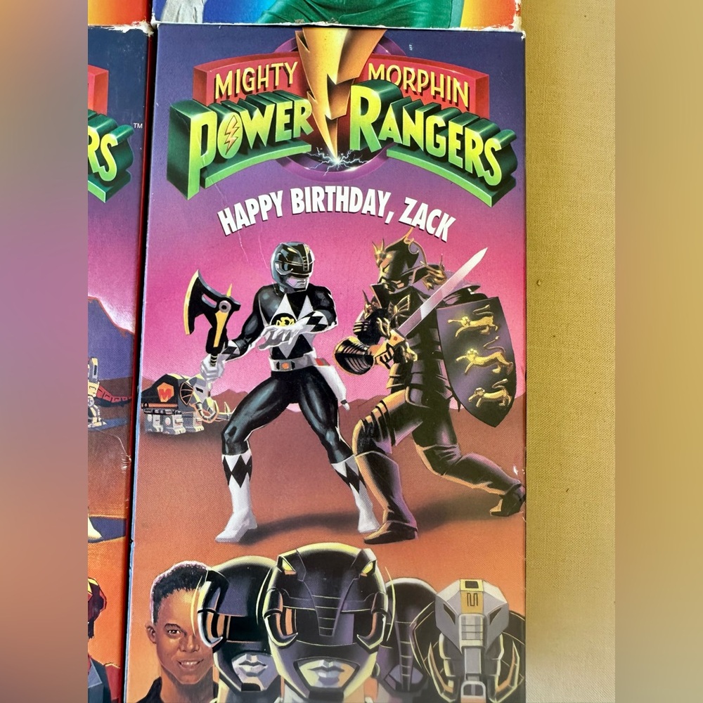 Mighty Morphin Power Rangers VHS Collection - Picture 3 of 15